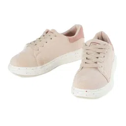 Fame Forever by Lifestyle Kids Pink Lace Up Shoes image 2