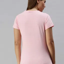 Kryptic Pink & Yellow Cotton Printed Lounge T-Shirt - Pack Of 2 image 2