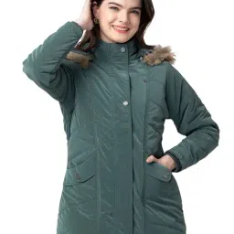 Being Human Green Hooded Jacket-image-66