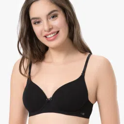 Every De by Amante Black Padded Under Wired Everyday Bra image 1