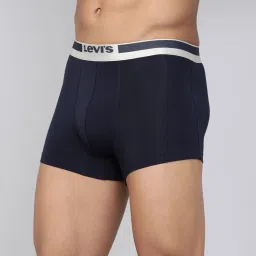 Levi's Navy Cotton Regular Fit Trunks image 3