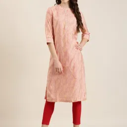 showoffff SHOWOFF Multicolor Cotton Printed Kurta image 2