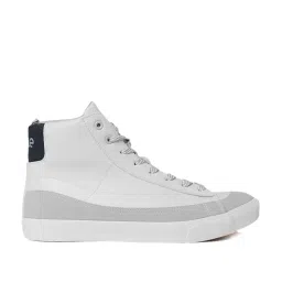 Ajile by Pantaloons Men's White Ankle High Sneakers image 2