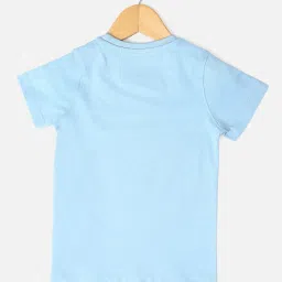 Allen Solly Junior Light Blue Printed T-Shirt image 2