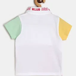 MINIKLUB Kids Multicolor Color Block Polo T-Shirt image 2