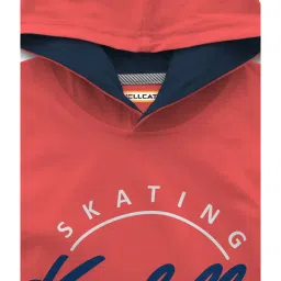 HELLCAT Pink & Navy Printed Full Sleeves T-Shirt (Pack Of 2) image 4