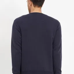 Duke Dark Navy Blue Regular Fit Sweatshirt image 2