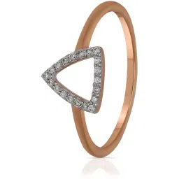 Malabar Gold and Diamonds 18k Rose Gold Diamond Casual Ring for Men image 1