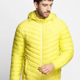 Wildcraft Lime Regular Fit Quilted Hooded Jacket-picture-22
