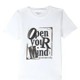 Charchit Boys Khaki Embellished Regular Fit Blazer with T-Shirt image 5