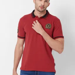 Giordano Red Pear Slim Fit Polo T-Shirt image 1
