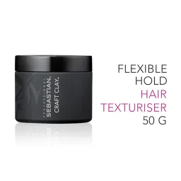 Sebastian Professional Craft Clay Flexible Hold Hair Texturiser - 50 gm image 2