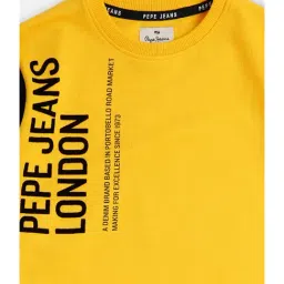 Pepe Jeans Kids Gold Graphic Print Sweatshirt image 3