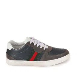 Fausto Men's Grey Casual Sneakers image 2