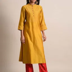 Smriti Gupta Kapaas Yellow Kurta image 1