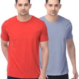 Color Capital Multicolored Regular Fit T-Shirt - Pack of 2 image 1