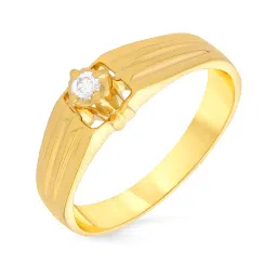 Malabar Gold and Diamonds 18k Rose Diamond Ring for Women image 1