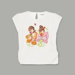 Juniors by Lifestyle Baby Girls White T-Shirt-picture-26