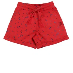 Plum Tree Kids Red Printed Shorts image 1