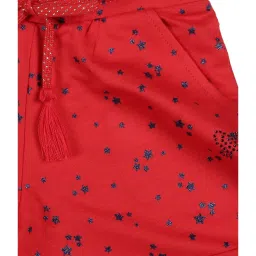 Plum Tree Kids Red Printed Shorts image 3