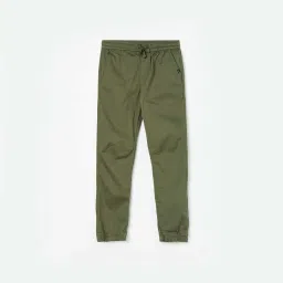 Fame Forever by Lifestyle Kids Olive Cotton Regular Fit Joggers image 1