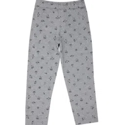 Proteens Kids Grey Printed Trackpants image 2