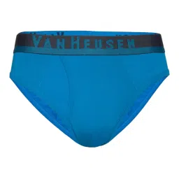Van Heusen Swift Dry Breathable Solid AIR Series Briefs - Mykonos Blue image 4
