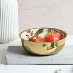 india circus by krsnaa mehta India Circus By Krshna Mehta Multi Steel Printed Serving Bowls image 1