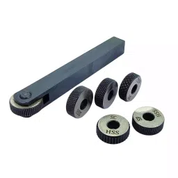 Buyohlic International 1 Wheel Knurling Tool Diamond and Straight Pattern with 5 Spare HSS Knurls and 10 x 10 x 100 mm, 12 x 12 x 100 mm Holder Size, VL-ZHG0-J8UX (Set of 2)-picture-11