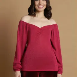 Allen Solly Pink Regular Fit Top image 1