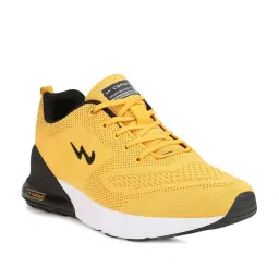 Campus Men's North Plus Yellow Running Shoes image 2