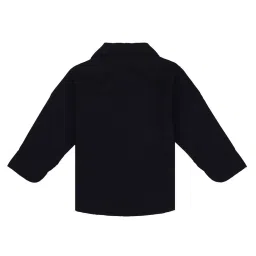 Bodycare Boys Navy Solid Full Sleeves Shirt image 2
