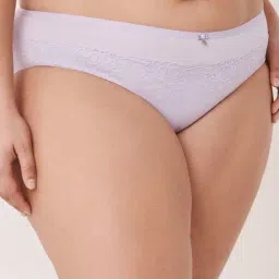 La Vie En Rose Lilac Lace Work Panty-picture-1