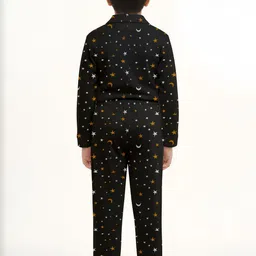 Fasha Unisex Kids Printed Cotton Night Set image 3