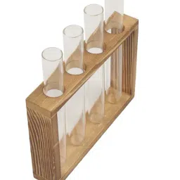 Tayhaa Transparent Wood Vases - Set of 4 image 4