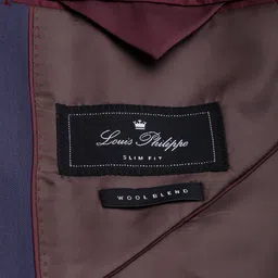 Louis Philippe Men Single-Breasted Slim Fit Formal 3-Piece Suit image 2