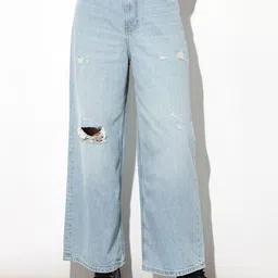 ONLY Women Wide Leg Mid-Rise Jeans-image-57