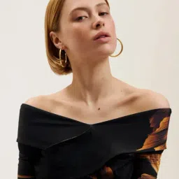 Ted Baker LOA: Logo Hoop Earrings-picture-18