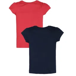 Plum Tree Kids Red & Navy Printed Tops image 2