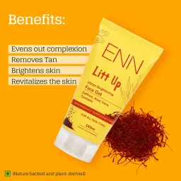 ENN Litt Up Ubtan Skin Brightening Forming Face Wash & Face Gel image 5