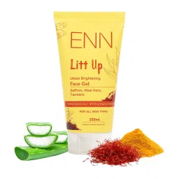 ENN Litt Up Ubtan Skin Brightening Forming Face Wash & Face Gel image 4