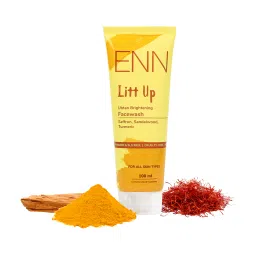 ENN Litt Up Ubtan Skin Brightening Face Wash & Face Scrub image 3