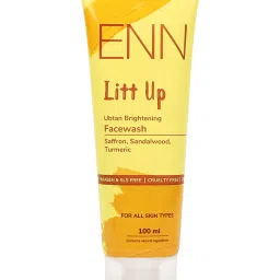 ENN Litt Up Ubtan Skin Brightening Face Wash & Face Scrub image 2