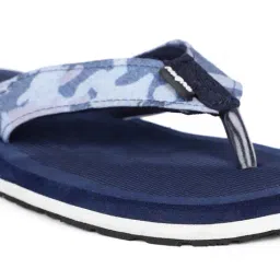 Bata Men's Blue Flip Flops image 4