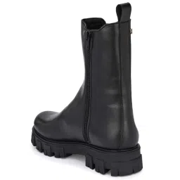Delize Women's Black Casual Booties image 5