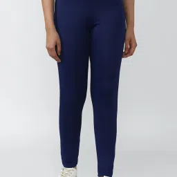 Forever 21 Blue Regular Fit Leggings image 1