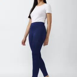 Forever 21 Blue Regular Fit Leggings image 4