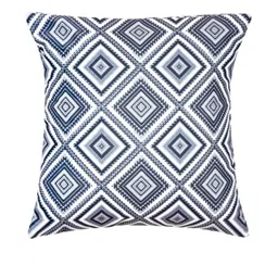 DREAMY URBAN Set of 2 Grey Printed Cushion Covers with Inserts image 2