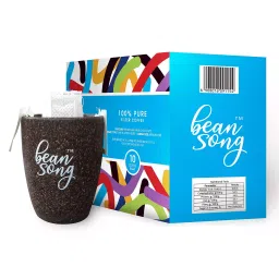 Bean Song Pure Filter Coffee Dark roast Bag Vegetarian Coffee Beans (Pack of 10 Pcs) image 2