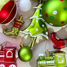 Little Surprise Box Multi Vintage & Imperial XMAS Tree decoration set image 4